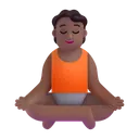 Free In Lotus Position Icon