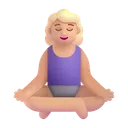 Free In Lotus Position Icon