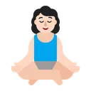 Free In Lotus Position Icon
