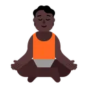 Free In Lotus Position Icon