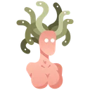 Free Medusa Character Gorgon Icon
