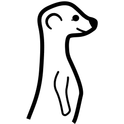 Free Meerkat Logo Icon