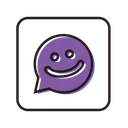 Free Meet Me Chat Message Icon