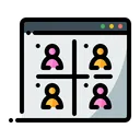 Free Meeting Conference Discussion Icon