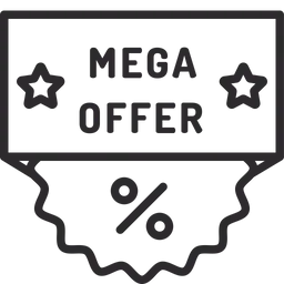 Free Mega oferta  Ícone