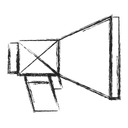 Free Megafone Digital Marketing Ícone