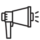 Free Megaphon Kampagne Marketing Symbol