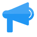 Free Megaphone Marketing Media Icon