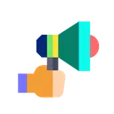 Free Megaphone Marketing Advertising Icon