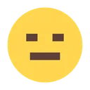 Free Meh Emoticon Smileys Icon