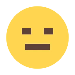 Free Meh Emoji Icon