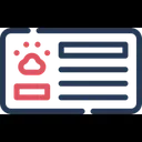 Free Member Card Id Card Paw Print Icon