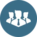 Free Men Businessmen Group Icon