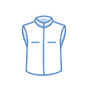 Free Mens Sleeveless Jacket Icon
