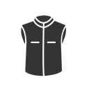 Free Mens Sleeveless Jacket Icon