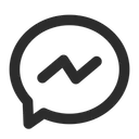 Free Facebook Messenger Logotipo Midias Sociais Icon