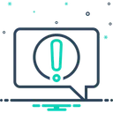 Free Mensagem De Alerta Notificacao Relatorio Ícone