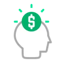 Free Mentalidade De Riqueza Dinheiro Financas Ícone