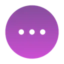 Free Menu Dots Circle Menu Dots Menu 아이콘