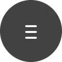 Free Menu Bar Lines Icon