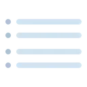 Free Menu Option List Icon