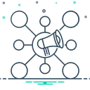 Free Marketing Viral Viral Marketing Icono