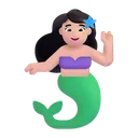 Free Merpeople Color Light Icon