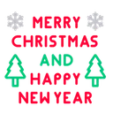 Free Merry Christmas Greeting Icon