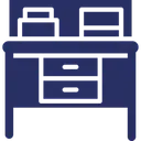Free Mesa de estudio  Icono