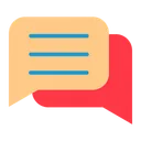Free Message Chat Communication Icon