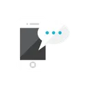 Free Message Smartphone Icon