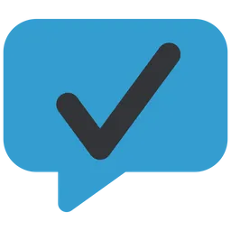 Free Message Approved  Icon