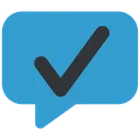 Free Message Approved Verified Message Message Delivered Icon