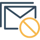 Free Message Block Block Cancel Icon