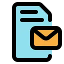 Free Message File Letter Message Icon
