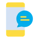 Free Portable Telephone Message Icon