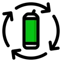 Free Recycling Recycle Metal Icon