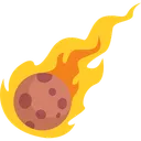 Free Meteor Space Comet Icon