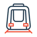 Free Metro Train Railway Icon