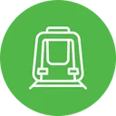 Free Metro Train Railway Icon