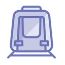 Free Metro Train Railway Icon