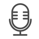 Free Mic Microphone Recording Icon