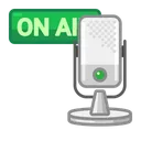 Free Mic On Air  Icon