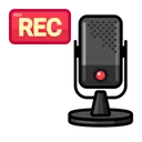 Free Mic Rec  Icon