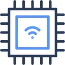 Free Microchip Wifi Connection Wireless Connection Icon