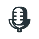 Free Microphone Broadcasting Radio Icon