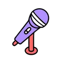 Free Microphone Audio Recording Icon