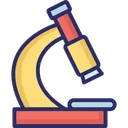 Free Lab Instrument Magnifying Medical Equipment Icon