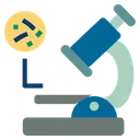Free Microscope Observation Education Icon