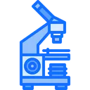 Free Microscope Science Laboratory Icon